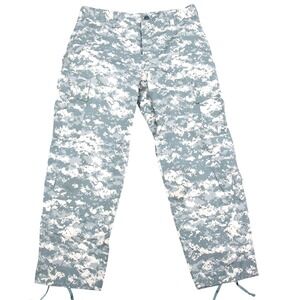 US Army ACU Digital Camo Cargo Pants Medium Short UCP Tactical Trousers UNICOR